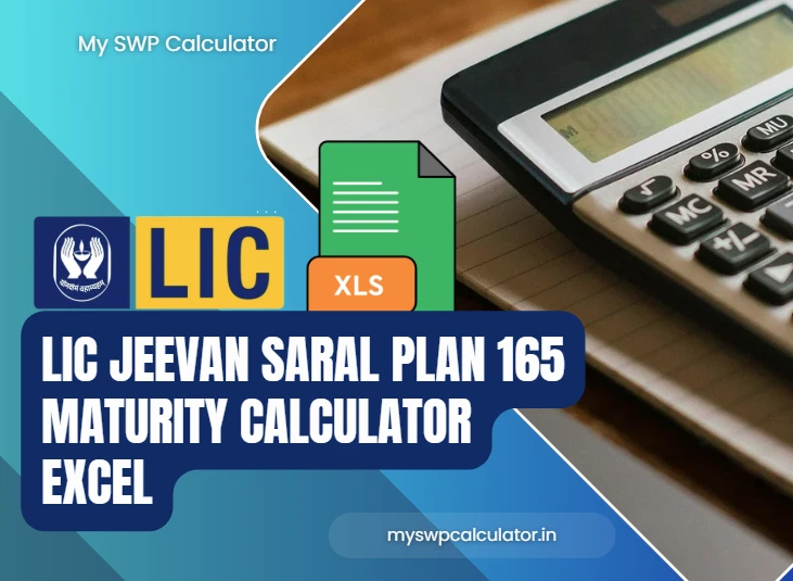 LIC Jeevan Saral Plan 165 Maturity Calculator Excel-1